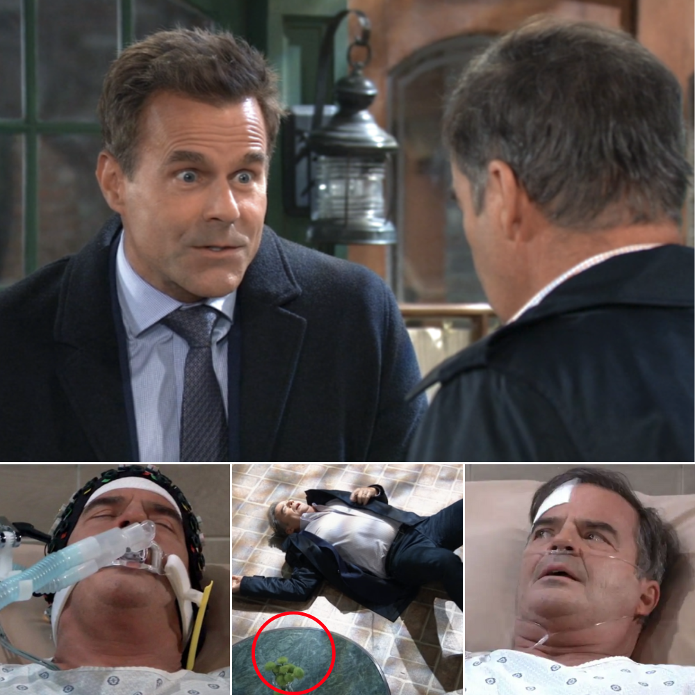 Ned will be the next victim in General Hospital’s upcoming storyline, as the hand with a ring that falls hints at his mysterious death.