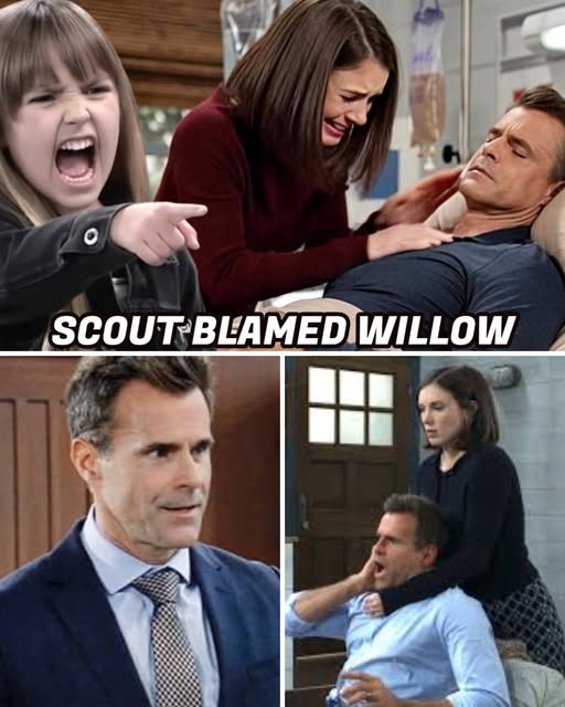 “Drew passed away in his hospital bed, and Scout held Willow responsible. Spoilers for ABC’s General Hospital. Tragedy has struck Port Charles as Drew Cain, once a beacon of hope for his family, has died unexpectedly in Willow’s home. The circumstances surrounding his death are shrouded in suspicion, with Willow now facing accusations from Drew’s daughter, Scout, who believes Willow’s care may have contributed to this devastating loss. details in the comment”