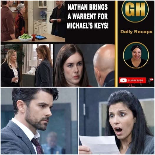 “GH Investigation Explodes: Chase Turns Up the Heat on Michael as Port Charles Divides! As suspicion tightens around Michael and loyalties begin to crack, one missing detail about Drew’s shooting could destroy the Corinthos family from within… “”Did you use your key to get inside Drew’s house that night?”” Chase presses as Molly steps away from the case, Dante’s patience finally snaps, and Michael finds himself isolated, accused, and fighting to prove his innocence while the walls close in from every direction”