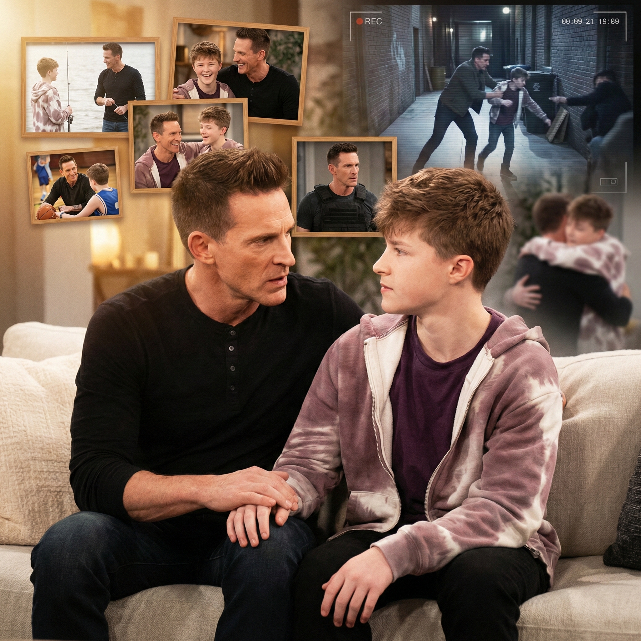 HE WAS A HITMAN DAD—NOW HE’S TEACHING HIS SON HOW TO LOVE. Jason Morgan’s reaction to Danny’s first kiss reveals the most shocking transformation in General Hospital history.