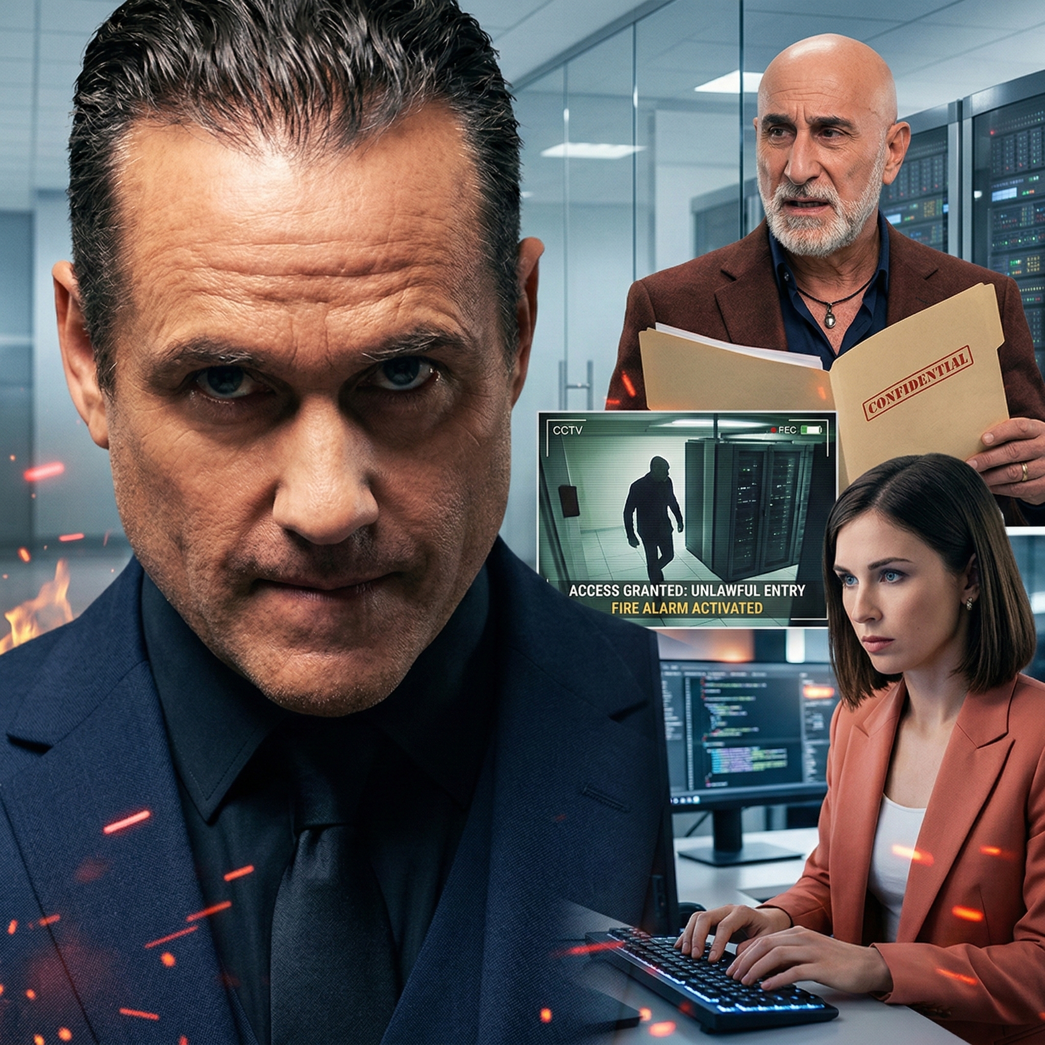 SECRET ENEMIES TURN ALLIES. SONNY AND WILLOW ARE ABOUT TO DESTROY SIDWELL.