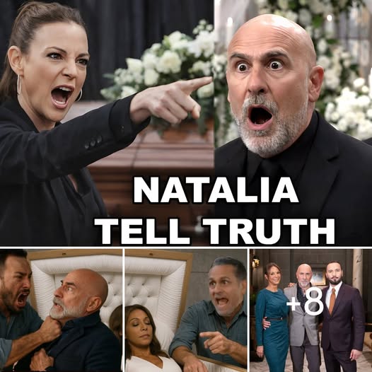 Natalia unexpectedly appears at Marco’s funeral, revealing killer’s identity to Sidwell GH Spoilers