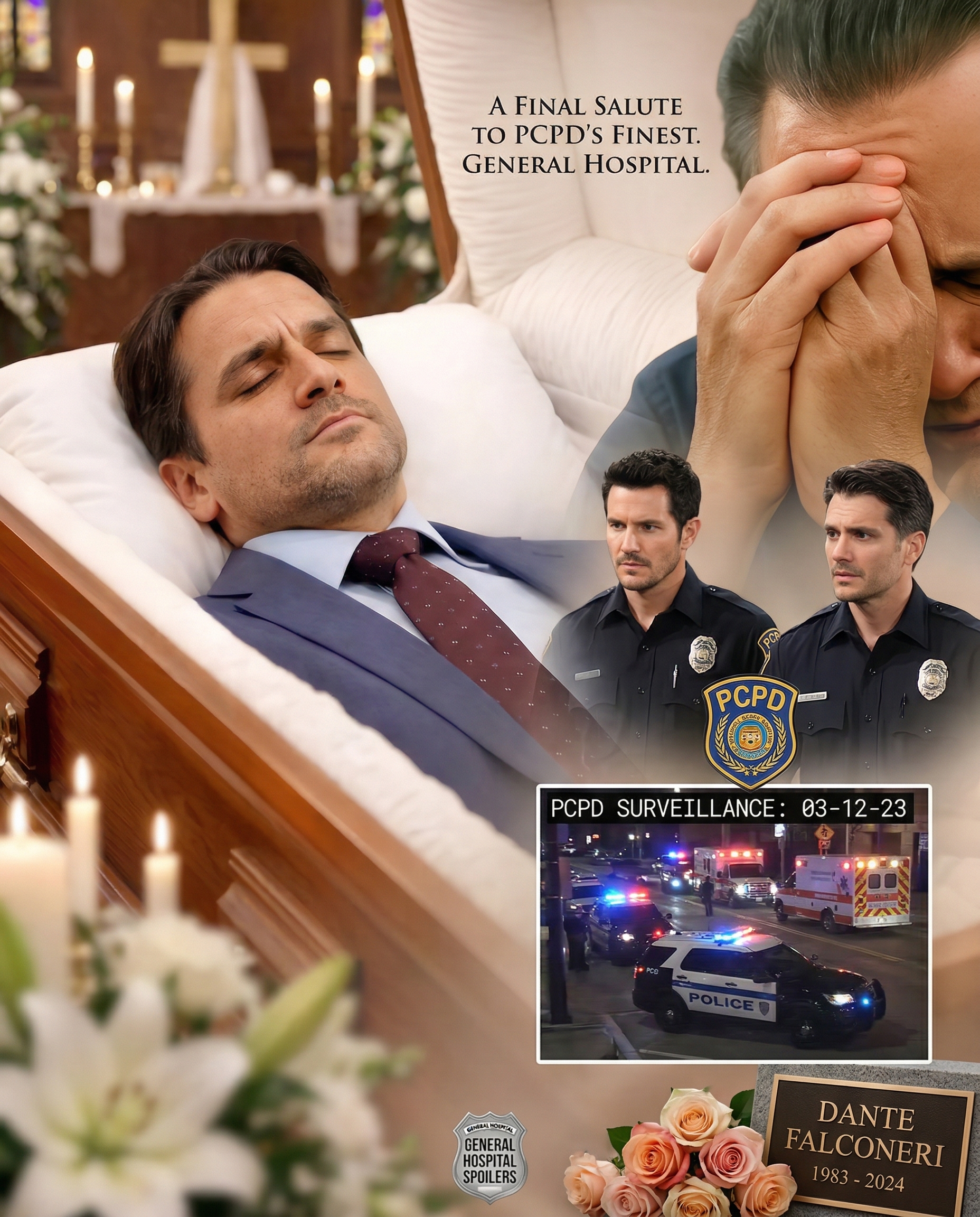 Dante died in the line of duty, PCPD gets a new sheriff General Hospital Spoilers