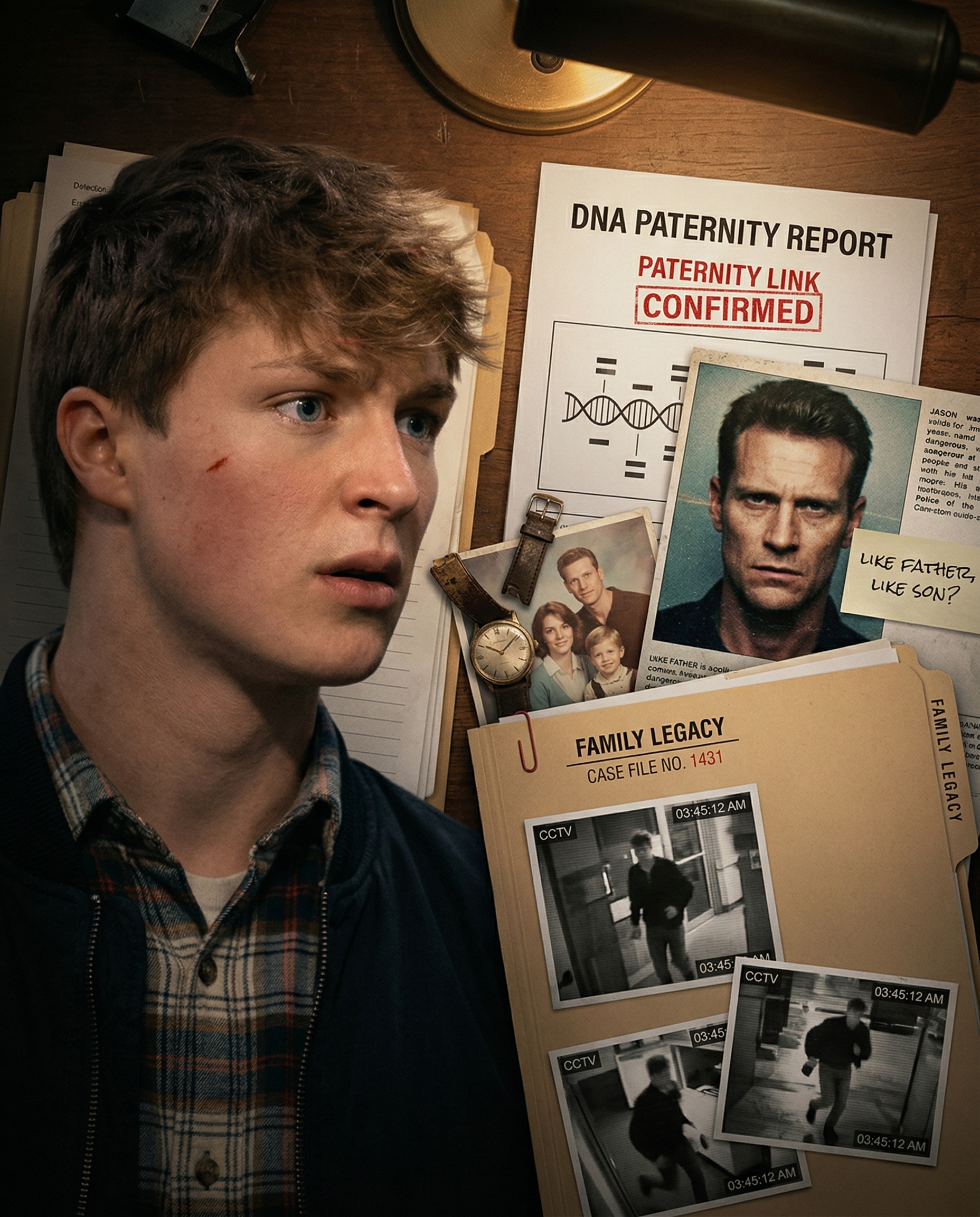 DANNY’S DNA BOMBSHELL EXPOSED… HE’S TRAPPED IN HIS FATHER’S LEGACY. The truth in his blood may be pulling him down the same dangerous path Jason never escaped