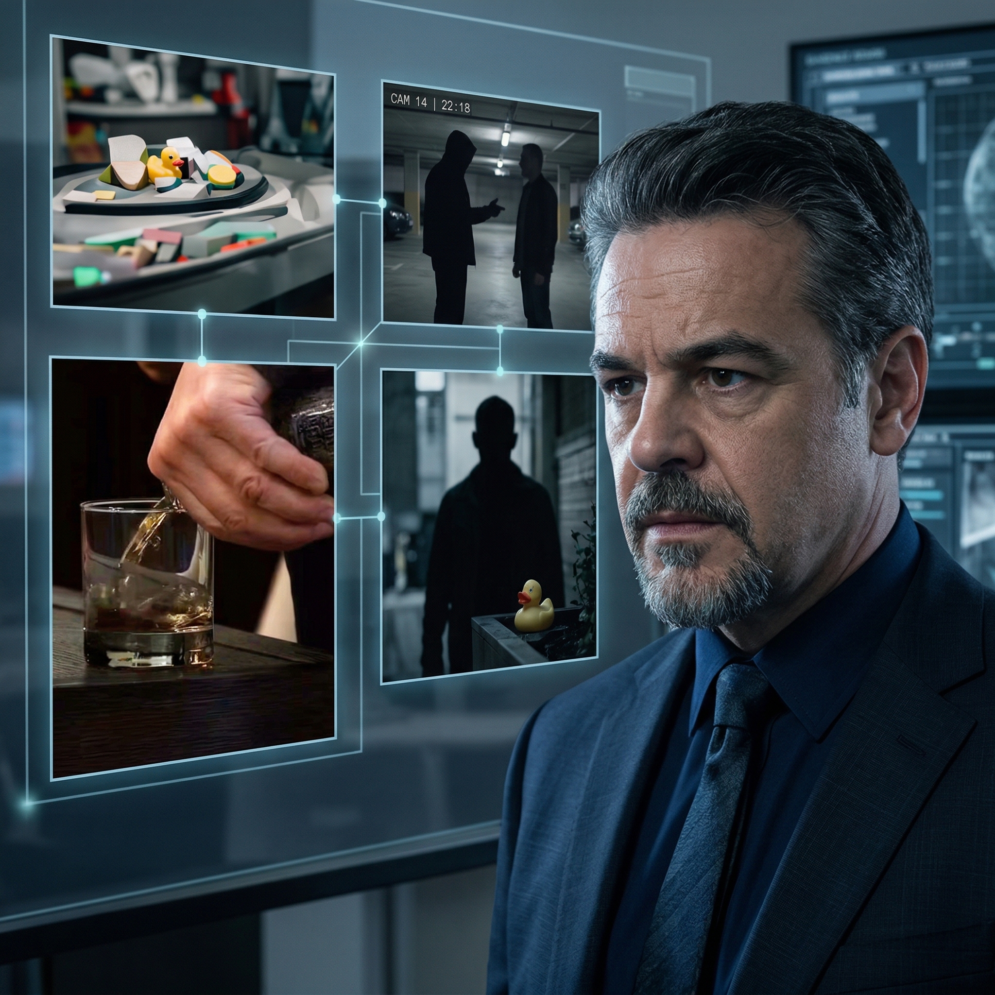 BRENNAN NOTICED THE GLASS… AND NOW HE’S HUNTING VALENTIN. Brennan may have just uncovered the truth Carly tried to bury