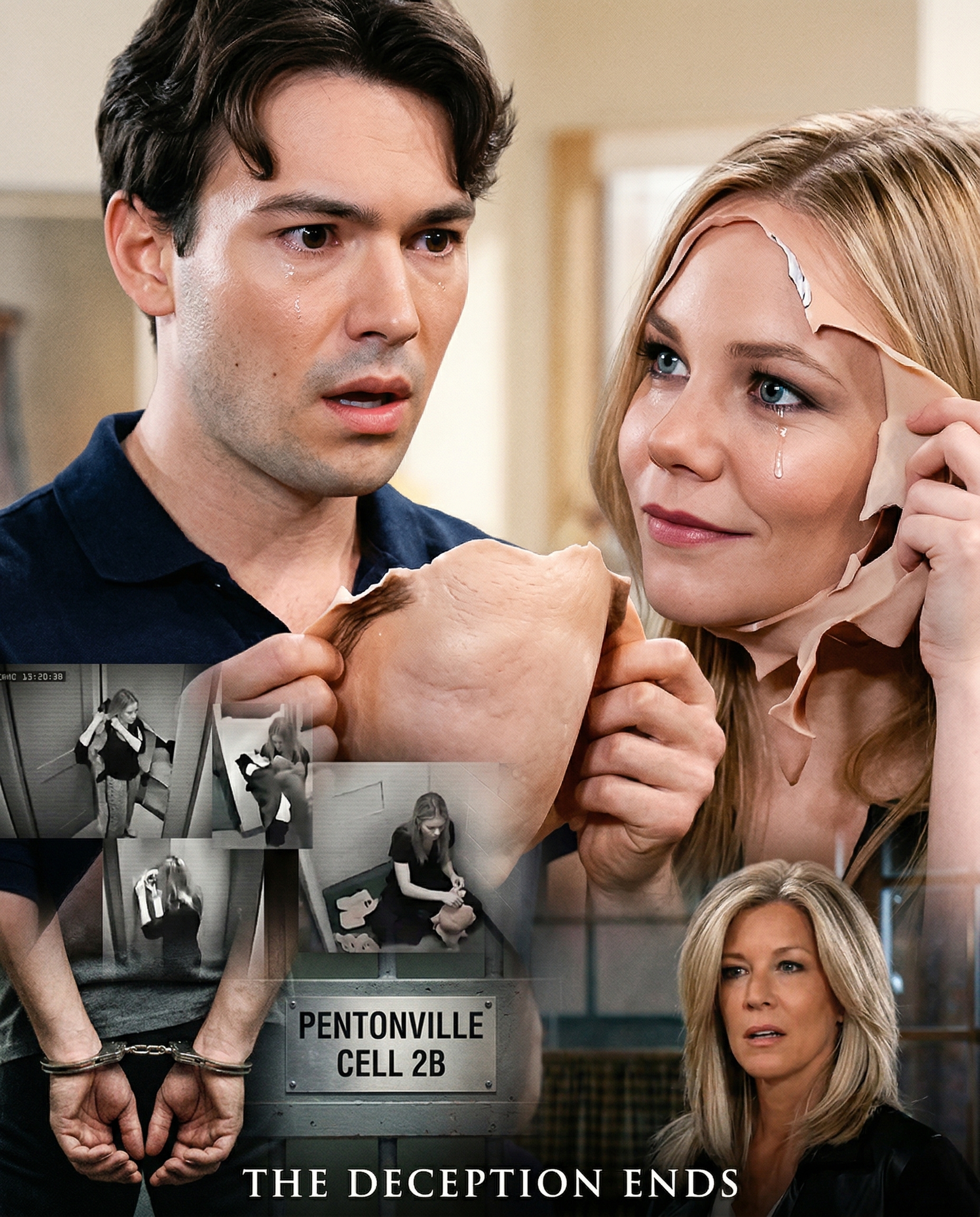 MICHAEL TEARS OFF THE MASK… IT’S NELLE! GH SPOILERS!