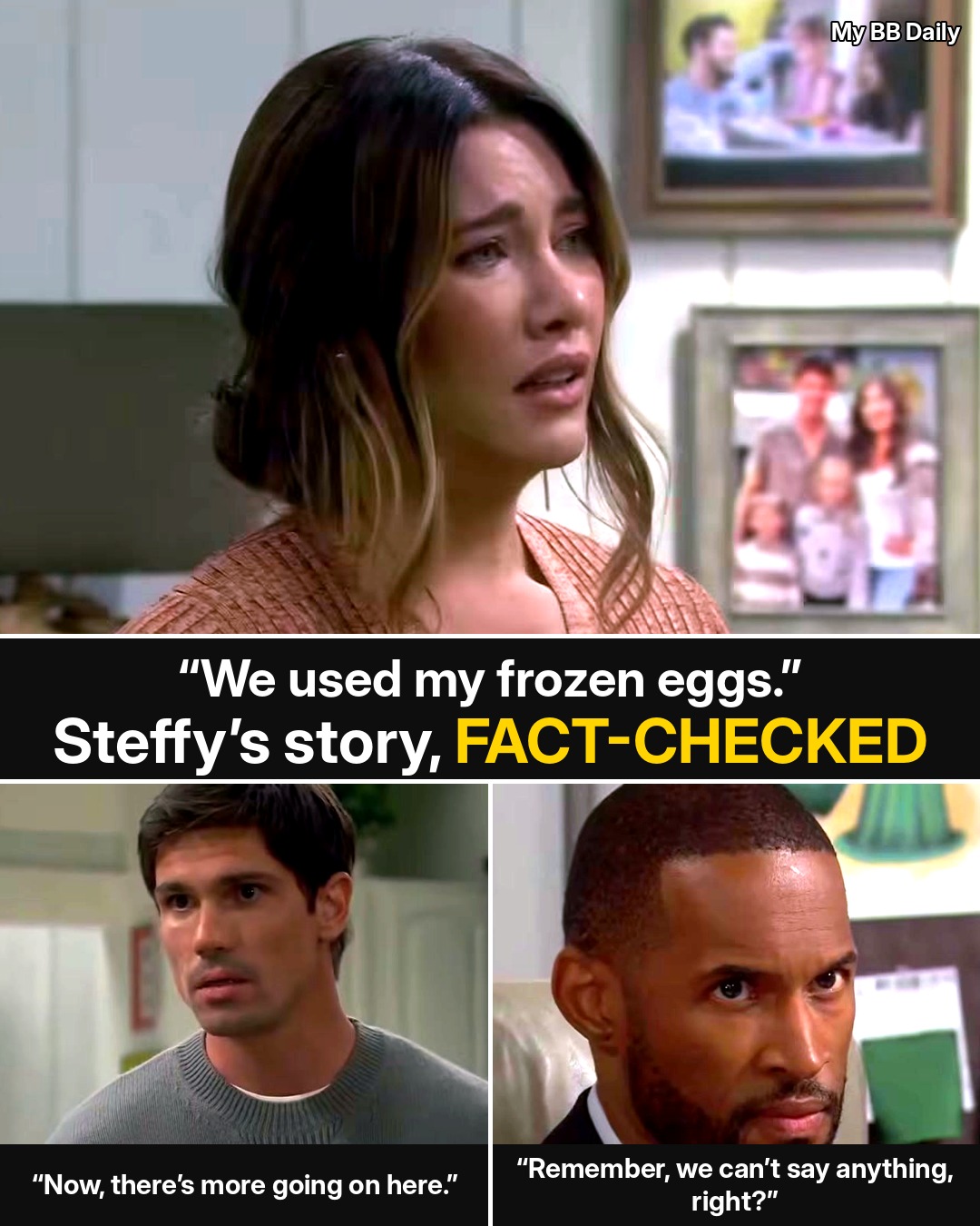 Bold and the Beautiful: “We Used My Frozen Eggs” — Steffy’s Confession to Finn, Fact-Checked Line by Line