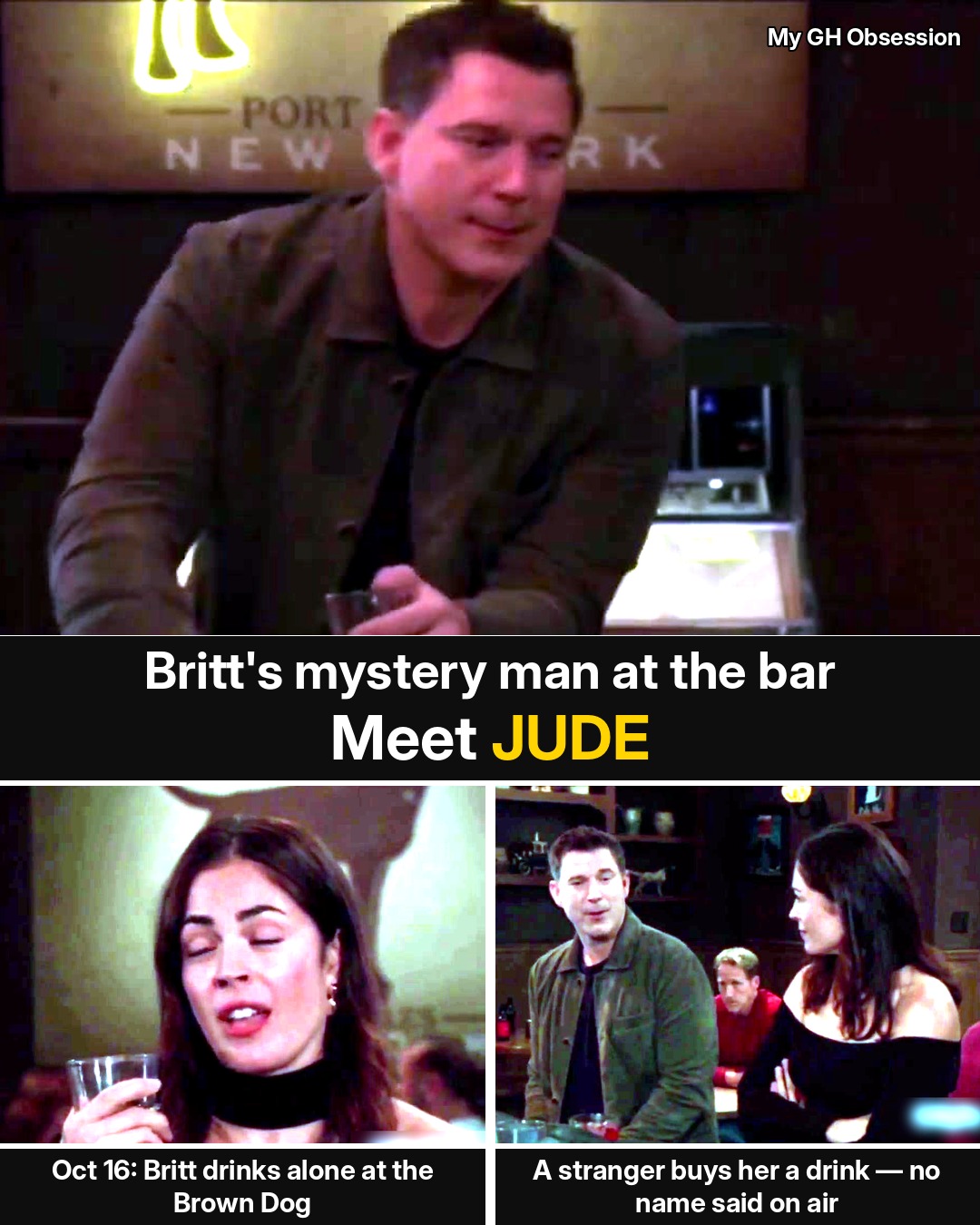 Who Is Jude? Meet Wil Traval, the Man Who Bought Britt a Drink on General Hospital
