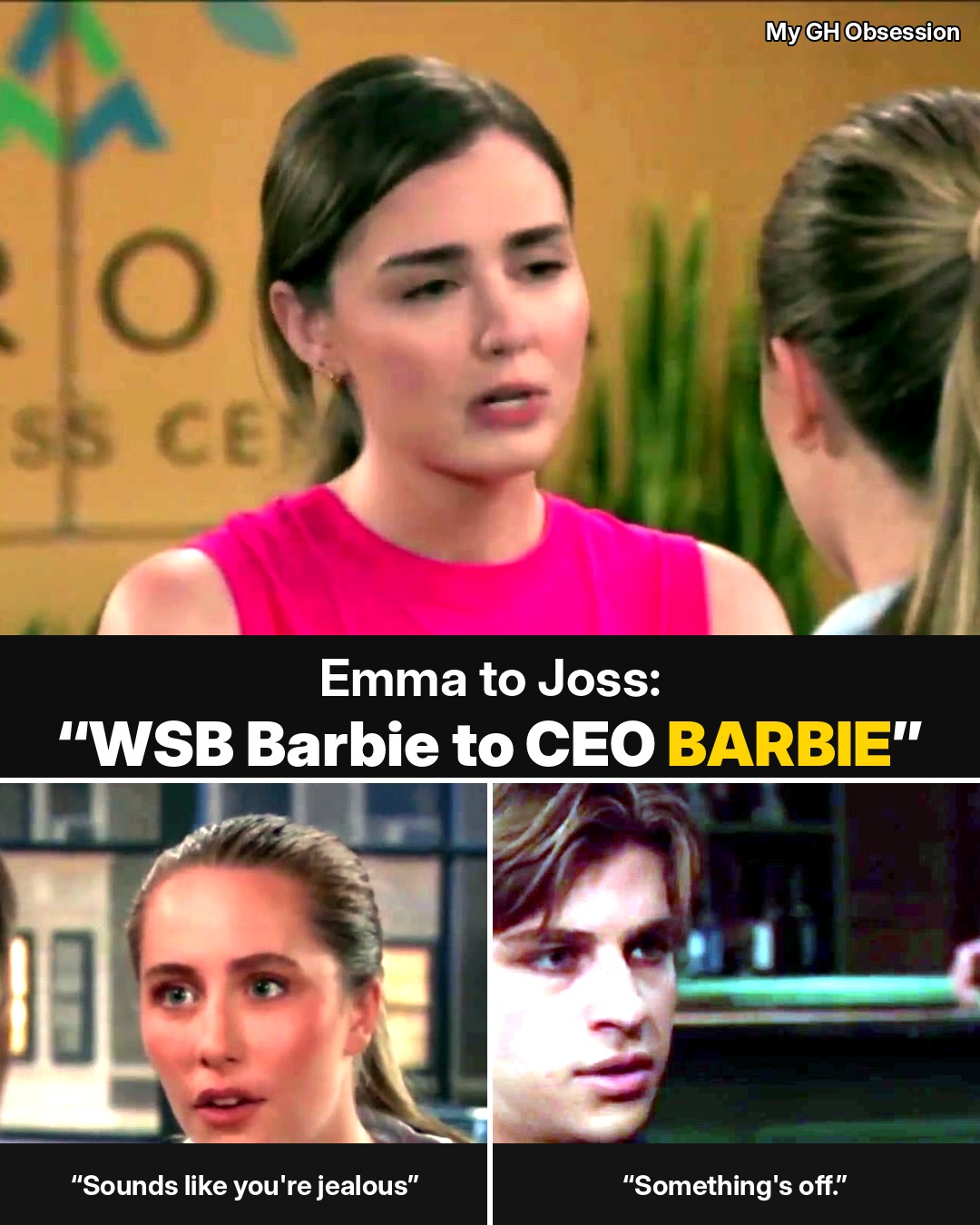 Emma Calls Joss “CEO Barbie” — Every Shot She Fired, and Why Gio Now Says “Something’s Off” About Sonny