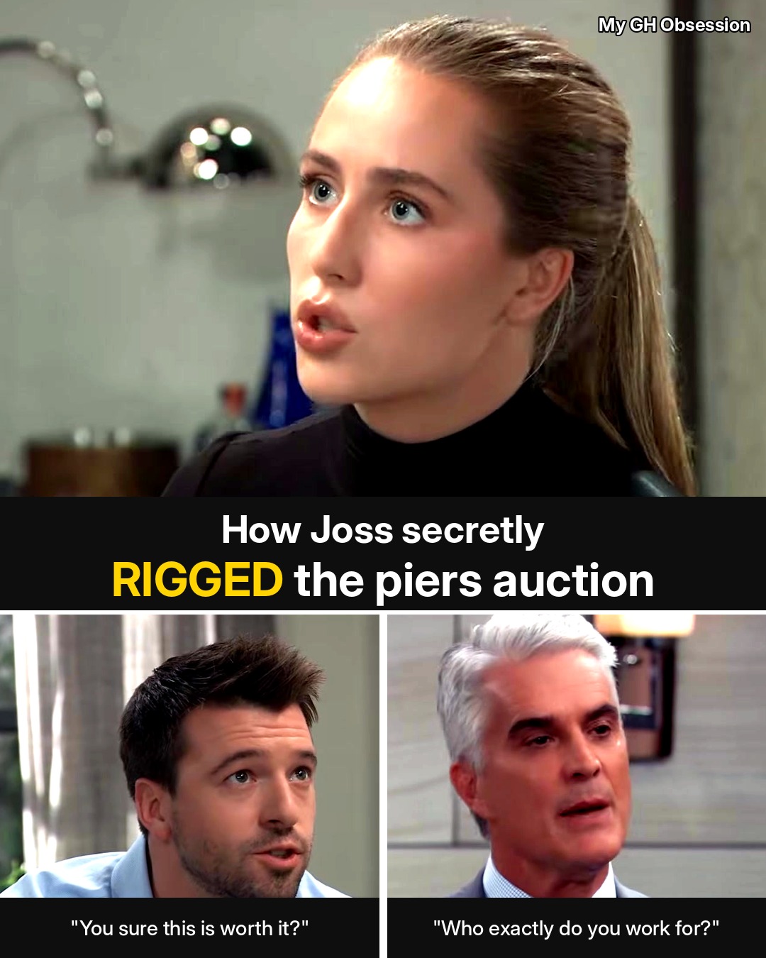 How Josslyn Rigged the Piers Auction: Every Step of Her Secret Plan — and Who’s Already Suspicious