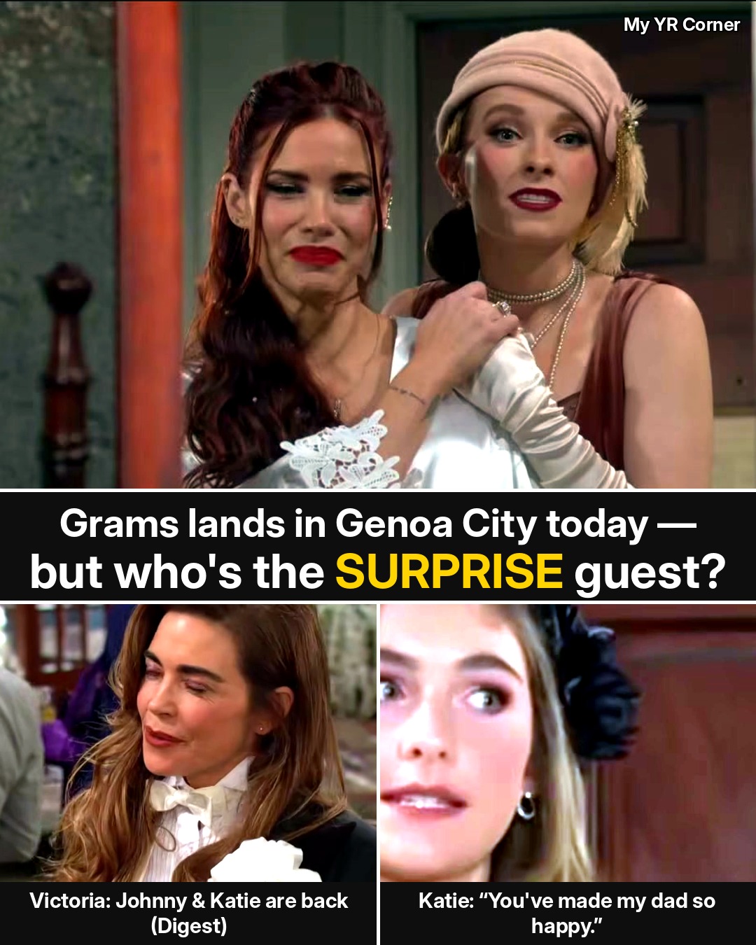 Young and the Restless: Who Walks In for Billy and Sally’s Wedding Week — Shirley Spectra Lands Monday, and the Surprise Guest Nobody Will Name
