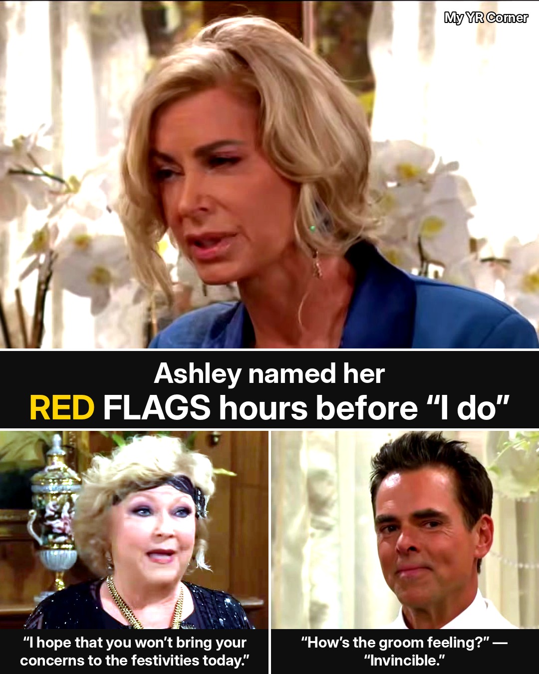 Young and the Restless: Ashley’s Three Red Flags on Billy’s Wedding Morning — and What Traci and Abby Said to Shut Her Down